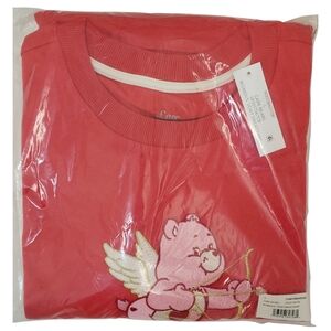 Character Sweatshirt Women Valentine's Day Care Bears NWT